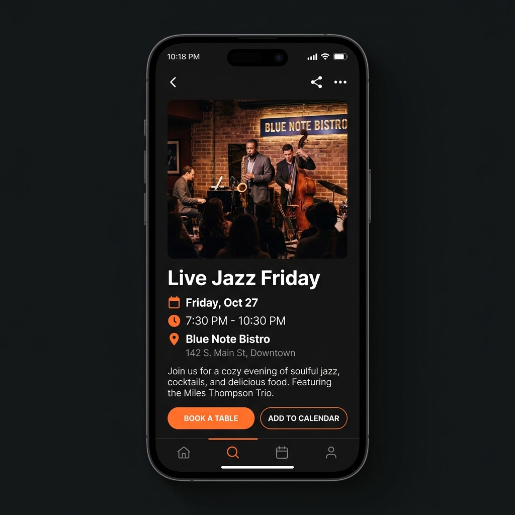 Plenarys App Mockup