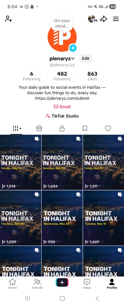 TikTok Screenshot 1